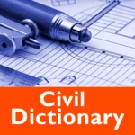 civil engineering dictionary android application logo